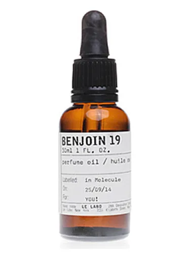 Perfume Benjoin 19 Moscow Perfume Oil de Le Labo