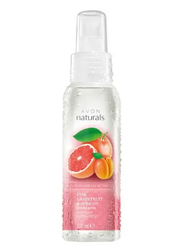 Perfume Naturals Pink Grapefruit Apricot de Avon